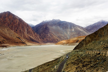 Natural landscape in Leh Ladakh
