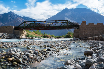 Natural landscape in Nubra valley