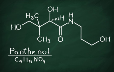 Structural model of Panthenol