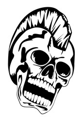 punk skull