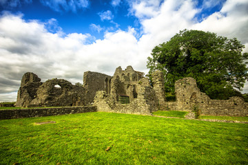 Fototapeta na wymiar Inch Abbey, Northern Ireland