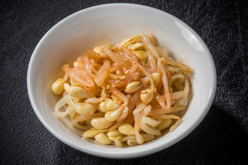 もやしのナムル　韓国グルメ　Namul of bean sprouts