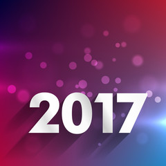 clean 2017 background for new year holidays