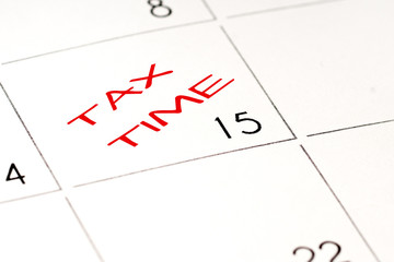 tax time, calendar, 15th