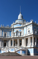 Obraz premium Katalnaya Gorka (roller coaster) Pavilion (1762–1774), Oranienbaum (Lomonosov) , Russia