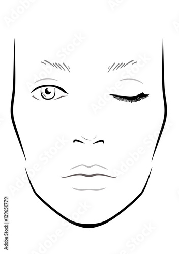 Free Blank Face Template Download Free Clip Art Free Clip Art On