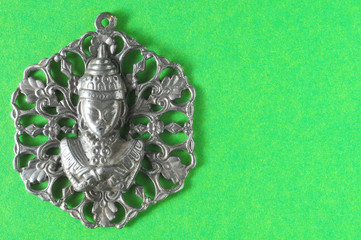 Silver Buddha Pendant Jewel