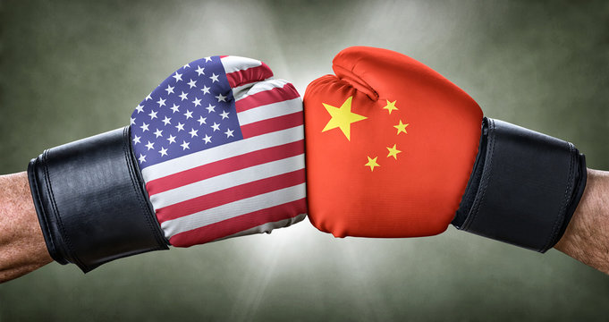 Boxkampf - USA gegen China