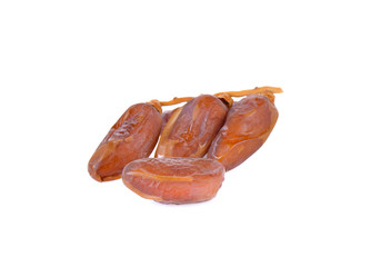 Dates  Palm fruit isolated on white background