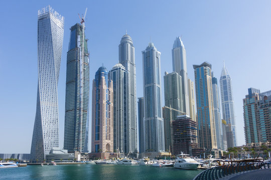 Skyscrapers, Dubai Marina, Dubai