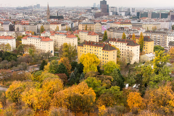 Fototapeta na wymiar Vienna, Austria, Europe view of the city