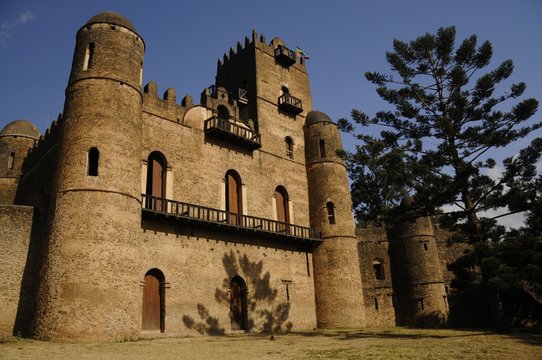 Fasilides Castle in Gondar, Ethiopia
