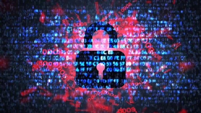 Server protection against DDOS attacks. Computer code.