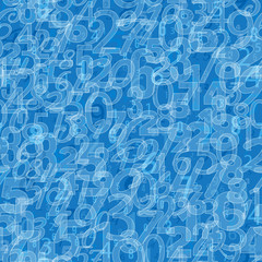 Mathematics background - different numbers pattern
