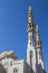 Fototapeta na wymiar Mosque in Sharjah City, United Arab Emirates