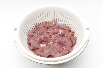 鶏レバー（生）下拵え