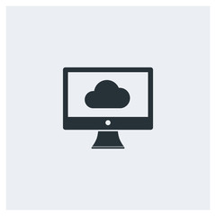 Cloud server icon