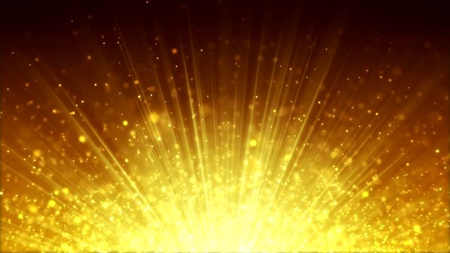 Video Animation - Weihnachten - Gold - Bokeh - Hintergrund