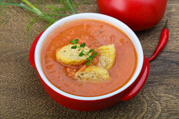 Gazpacho tomato soup