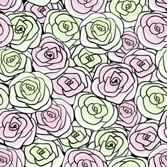 Seamless natural pattern