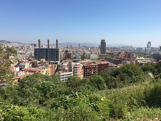 Blick auf Barcelona