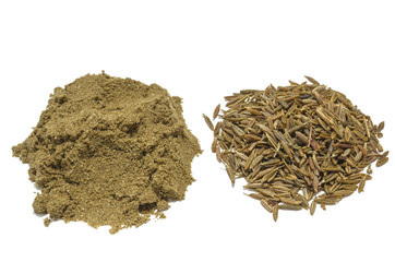 POUDRE ET GRAINES DE CUMIN