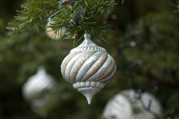 christmas balls, Christmas tree accessories. Extensive series of holiday shots with a variety of props and backgrounds.
