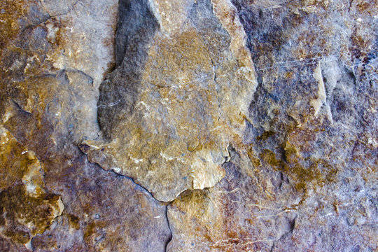 Close up of natural stone texture High resolution photo