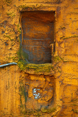 Background foam for insulation of walls