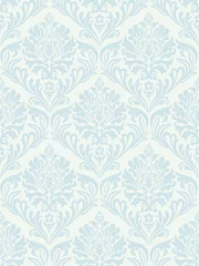 Fototapete Damask beautiful background with rich, old style, luxury ornament © Megin