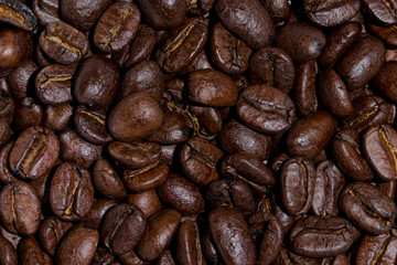 Medium roasted coffee beans