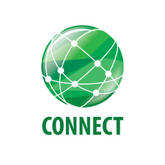 vector logo connect