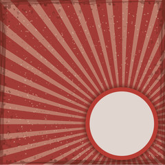 Retro background with label icon. Vintage texture old and wallpaper theme. Colorful design. Vector illustration