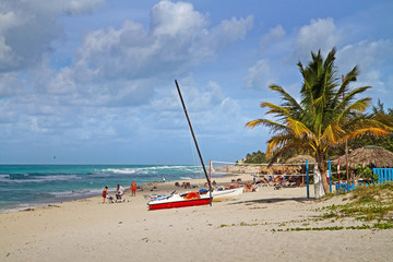 beach in varadero, cuba