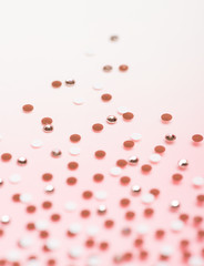 pink glass crystals