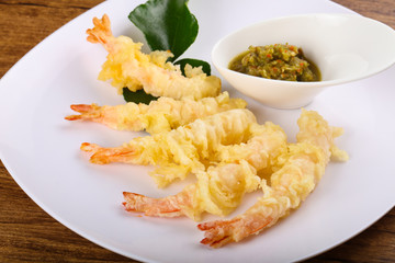 Prawn tempura
