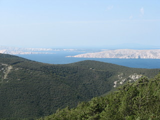 Lnadscape of  Istrian peninsula