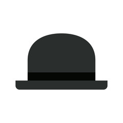 Fototapeta premium Hat icon. Cloth costume accessory wear and decoration theme. Isolated design. Vector illustration