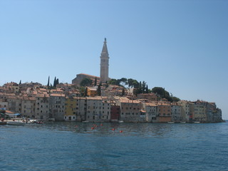 Rovinj - a small town on a Peninsula
