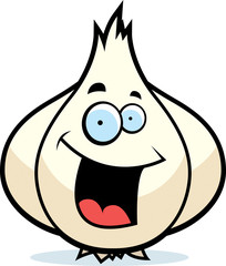 Cartoon Garlic Bulb