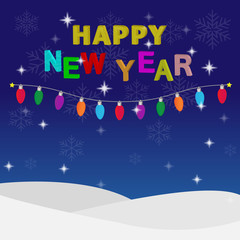 Happy new year background