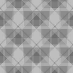 Vector seamless pattern. Modern stylish texture. Gray geometric ornament