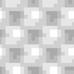 Vector seamless pattern. Modern stylish texture. Gray geometric ornament