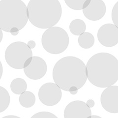 Vector seamless pattern. Modern stylish texture. Gray geometric ornament