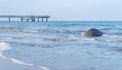 die wunnderschöne Ostsee an der Seebrücke Rerik