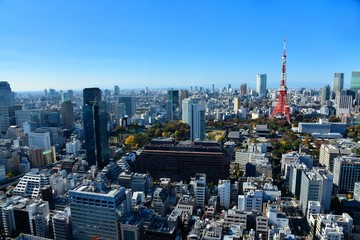 Naklejka premium 東京の風景