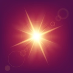 Creative concept Vector set of glow light effect stars bursts with sparkles isolated on black background. For illustration template art design, banner for Christmas celebrate, magic flash energy ray