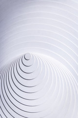 Fototapeta na wymiar Abstract white eccentric circles