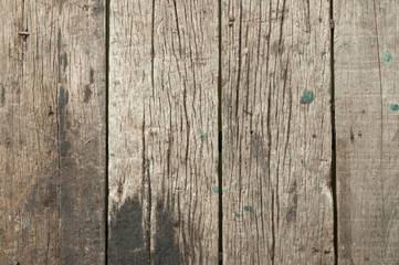 Old natural wooden shabby background, close up