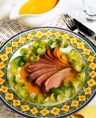Roast duck breast